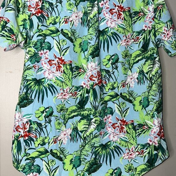 Mens Ralph Lauren Blue Label Tropical Button Down Shirt Size Medium - Picture 10 of 10